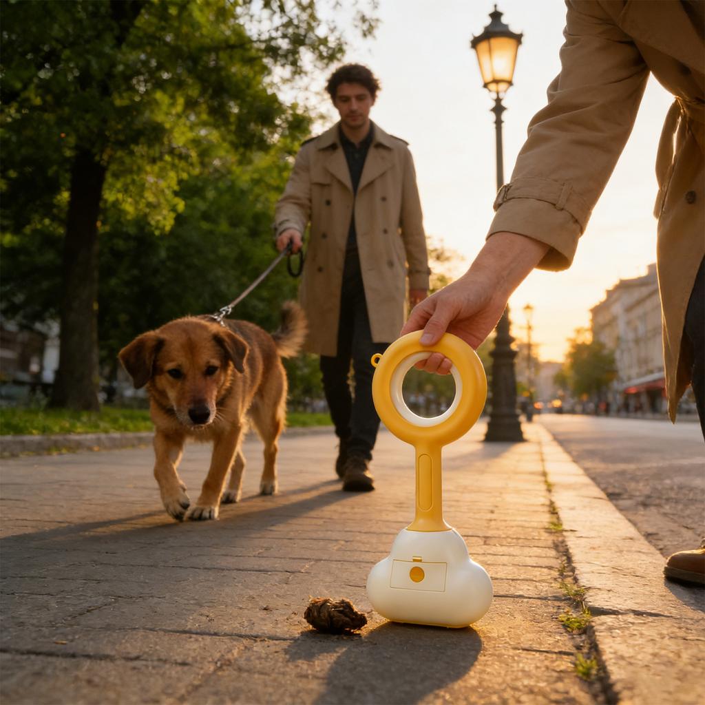 Dog Poop , A Pet Waste Cleaning Tool For Outdoor Use, A Must-have For Picking Up Dog Poop During Walks, A Poop Clip And  Supplies
