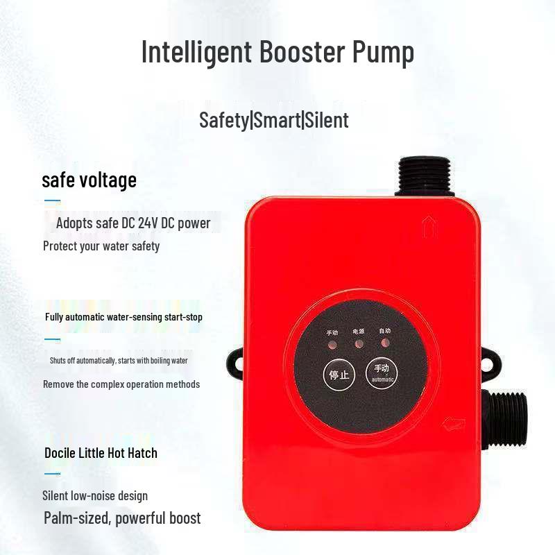 Household Intelligent Silent Booster Pump for Water Heating Systems