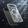 For iPhone Air Magnetic Case Glitter Design TPU PC PET Drop Proof Phone Cover