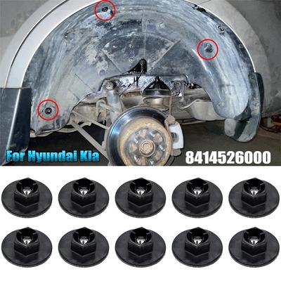 10X Obloženie blatníka Pevná spona Matica Blatník Spona pre KIA K5 Borrego Sorento Forte IX35 Sportage K2 Hyundai Sante Fe Tucson
