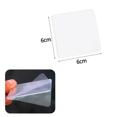 Nano Tape Autocolant de perete cu două fețe, fără marcaj, pentru cârlige Autocolant puternic, multifuncțional, tampoane de perete anti-alunecare.