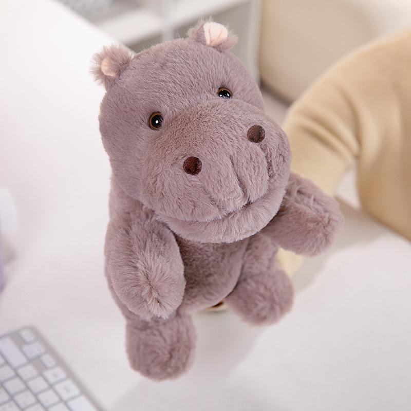 Stuffed Plush Animals Toys Hand Finger Story Puppet Kawaii Dolls Educational Baby Toys Sloth Raccoon Koala Panda Children Gifts