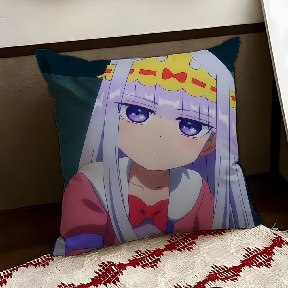 SSleepy Princess anime Cushion Cover Reversible Soft Durable Pillow Cover Home  Car MultiScene Use for Daily Comfort
