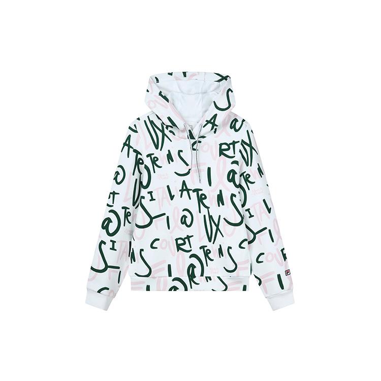 

New FILA Sweatshirt Women s All Over Print A11W213205F-ZA S