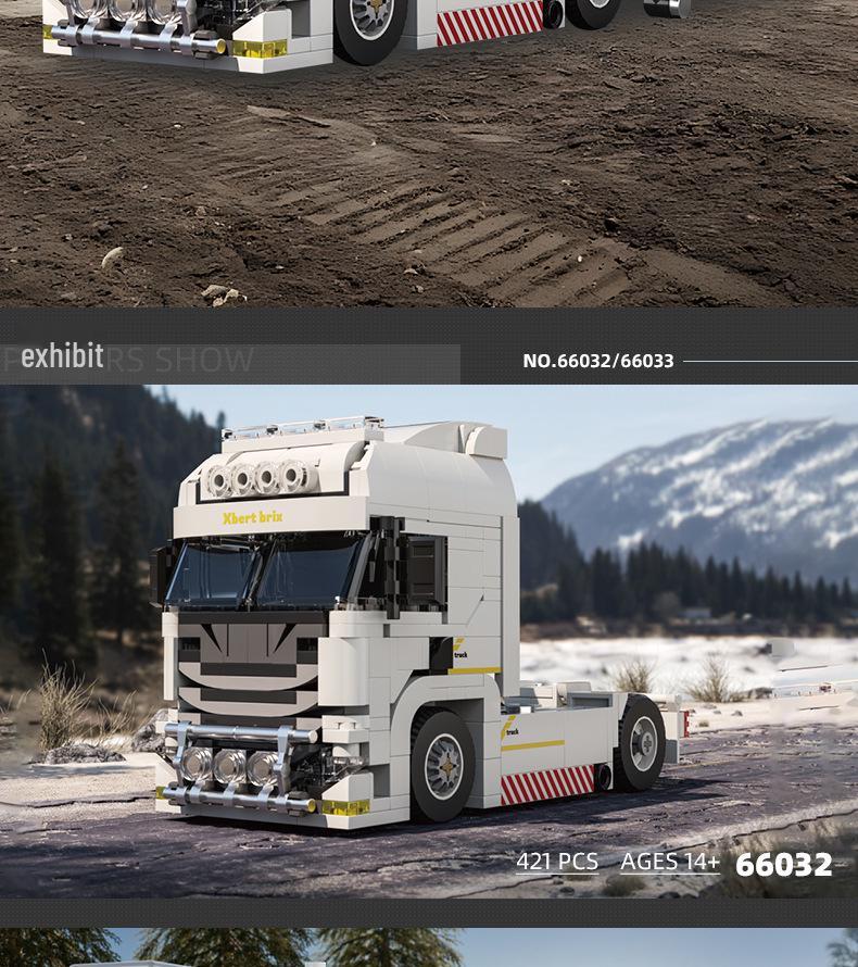 Brick Joy 66032 DIY Towing Truck Building Blocks Model for Boys