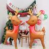 1pc 60inch Large Stand Reindeer Balloons Christmas Balloon Christmas Decoratio for Home Shopping Mall Navidad 2026 Deco Supplies