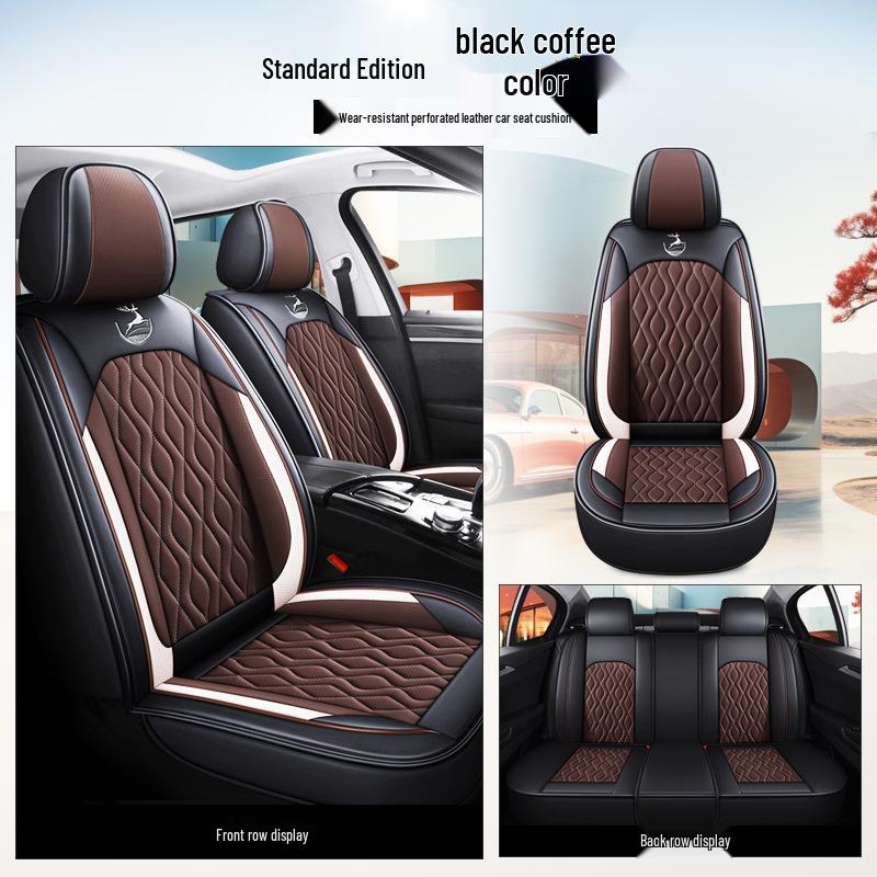 Honda Car Seat Cushion: Fits Civic, Brio, Inspire, Accord, Type R, Vezel - All-Season, Full Coverage
