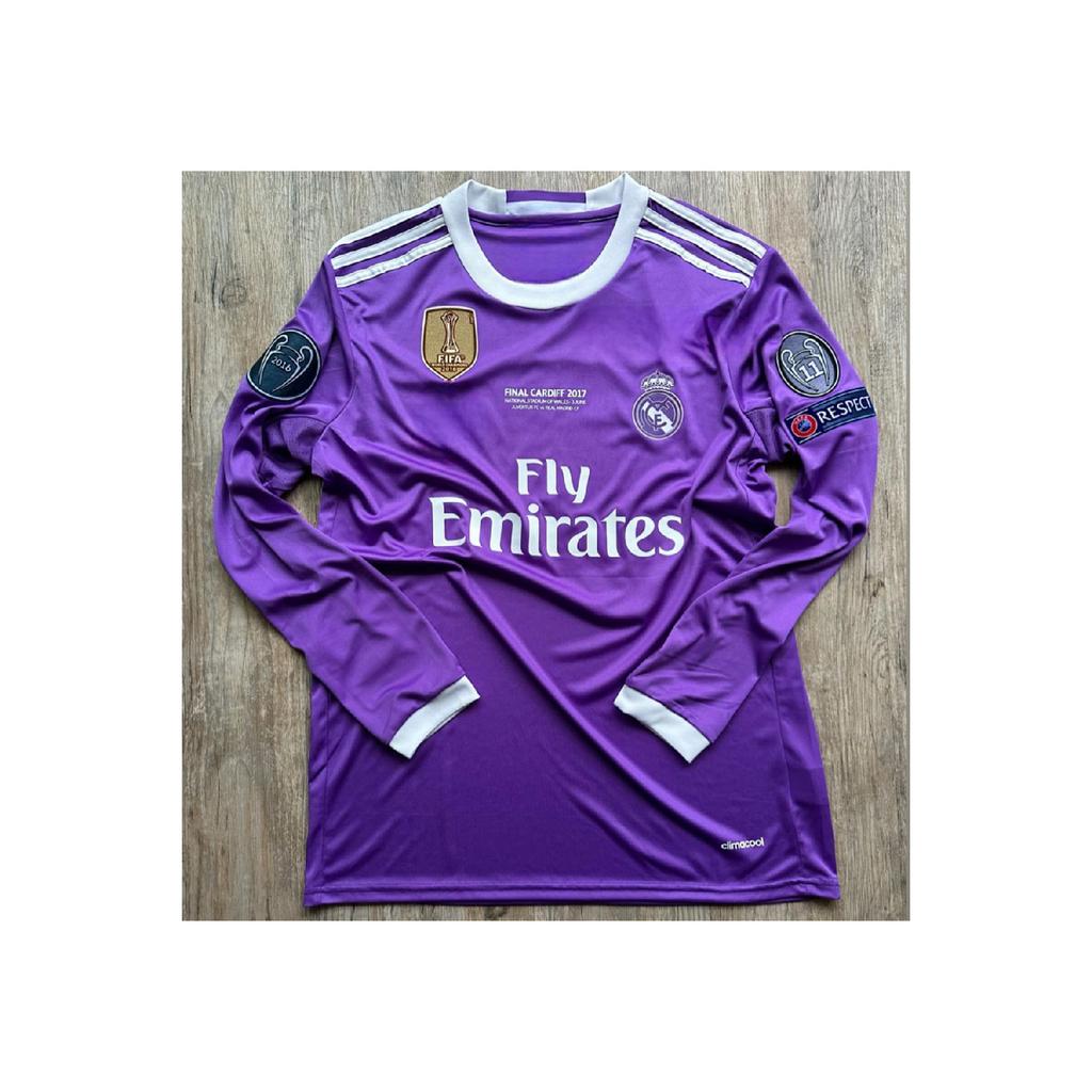 Speciální dresová tkanina Ronaldo 2017 Purple Cardiff Champions League Final