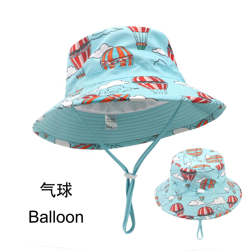 Adjustable Kids Fishing Cap Summer Sun Protection Hat Unisex Outdoor Breathable Mesh Various Colors for Children