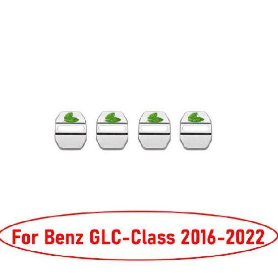 Для Benz GLC X253 2016-2022 Хромированная Накладка-Защита Замка Внешней Двери 4 шт.
