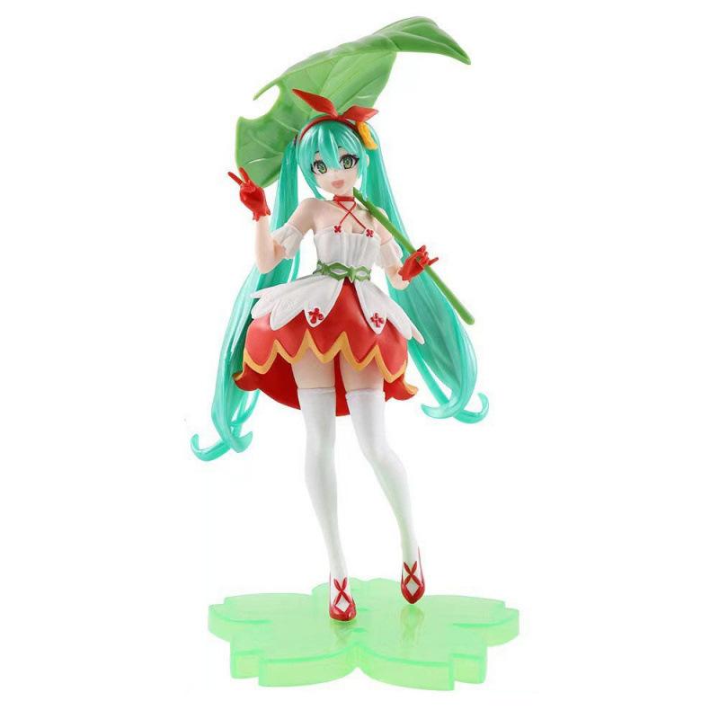 Miku Hatsune Figure Anime Girl Model Desktop Decor Collectible Doll Gift For Fans Future Vocaloid Statue Japanese Cute Kawaii Otaku