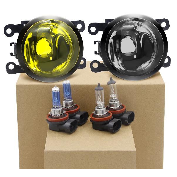 2 X Luz Antiniebla Halógena Lámpara Antiniebla Delantera de Coche 55W 100W Para Renault Duster Clio Scenic Koleos Megane Twingo Trafic Lodgy Kwid Kadjar