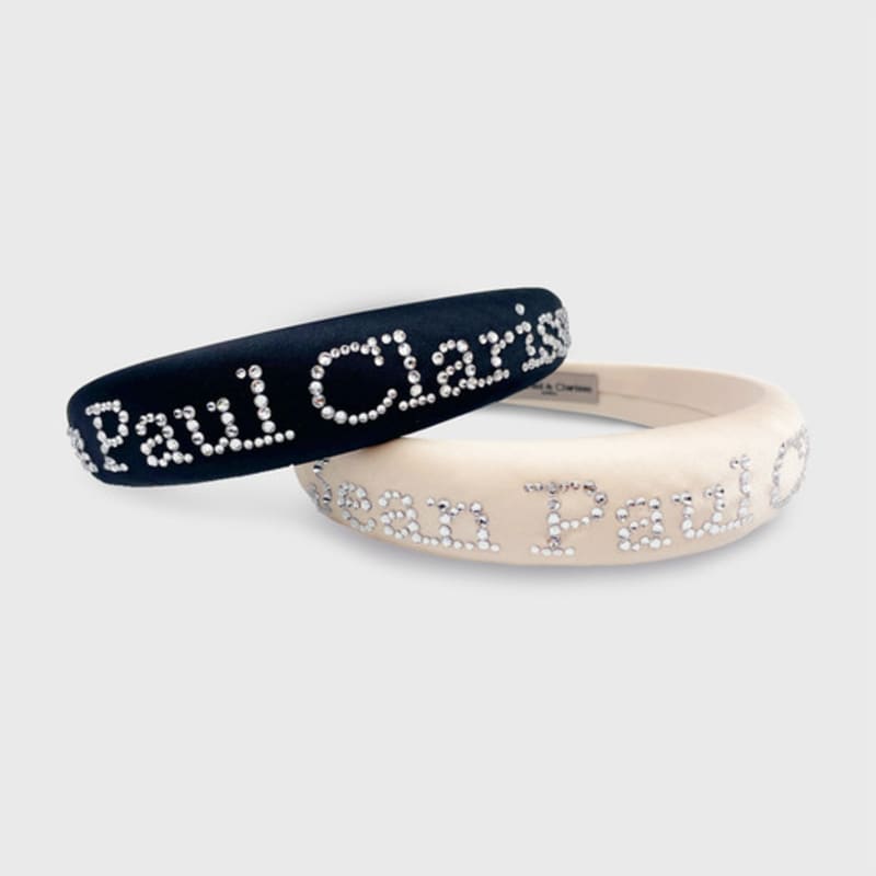 Jean Paul Clarisse Jean Paul Clarisse Stone Lettering Hairband JP-22-081HB