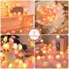LED Rose String Lights, 10 LED, Indoor Outdoor DIY Decor, Battery Box (Battery Not Included)