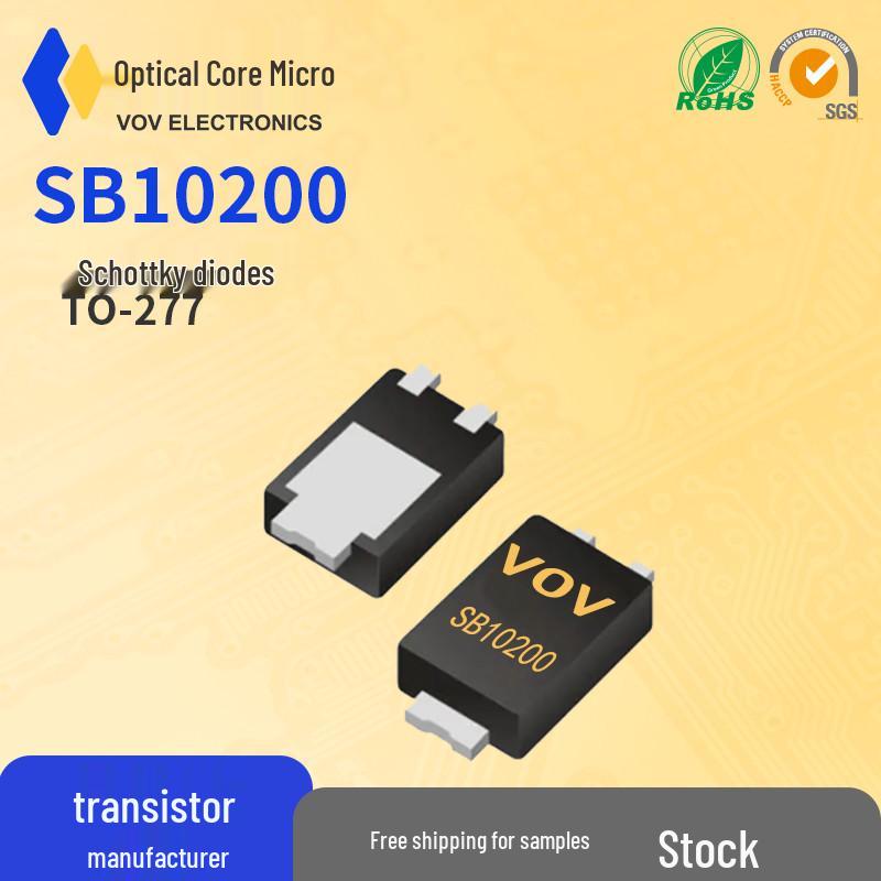 SB10200 TO277 10A 200V Light Journey Surface Mount Schottky Diode