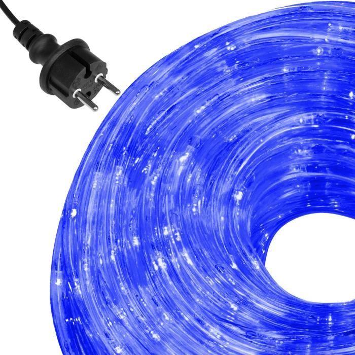 Light Garland - SPRINGOS - 240 LEDs - 11.5 Meters - 8-function Programmer - IP44 - Blue