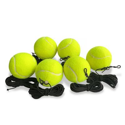1ks profesionální tenisový tréninkový míč s elastickým míčem Tréninkové vybavení Přenosné vybavení provázek Ball Bounce Tenis Fitness Tenni O6B3