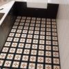Colorful Polka Dot Kitchen Carpet Oil Stain Resistant Cuttable PVC Leather Rug Fashion Art Home Decorative Balcony Floor Mat  