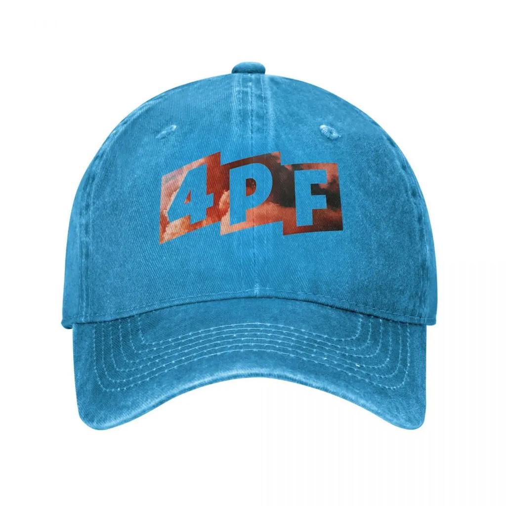 4PF Lil Baby Rapper Baseball Caps Unisex Distressed Cotton Snapback Hat Hip Hop Music Album Outdoor All Seasons Travel Caps Hat