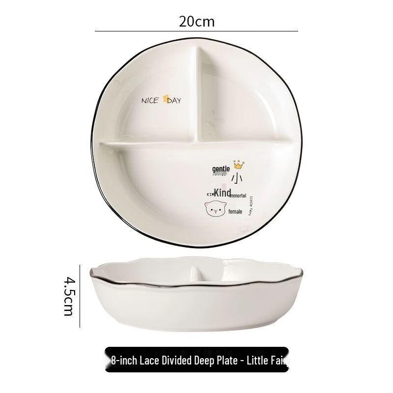 Диетическая тарелка Nierxin 211 с отделениями