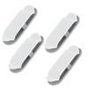 4Pcs Cable Holder Clips Multifunction Data Line Wire Wrapper Organizer for Home Office