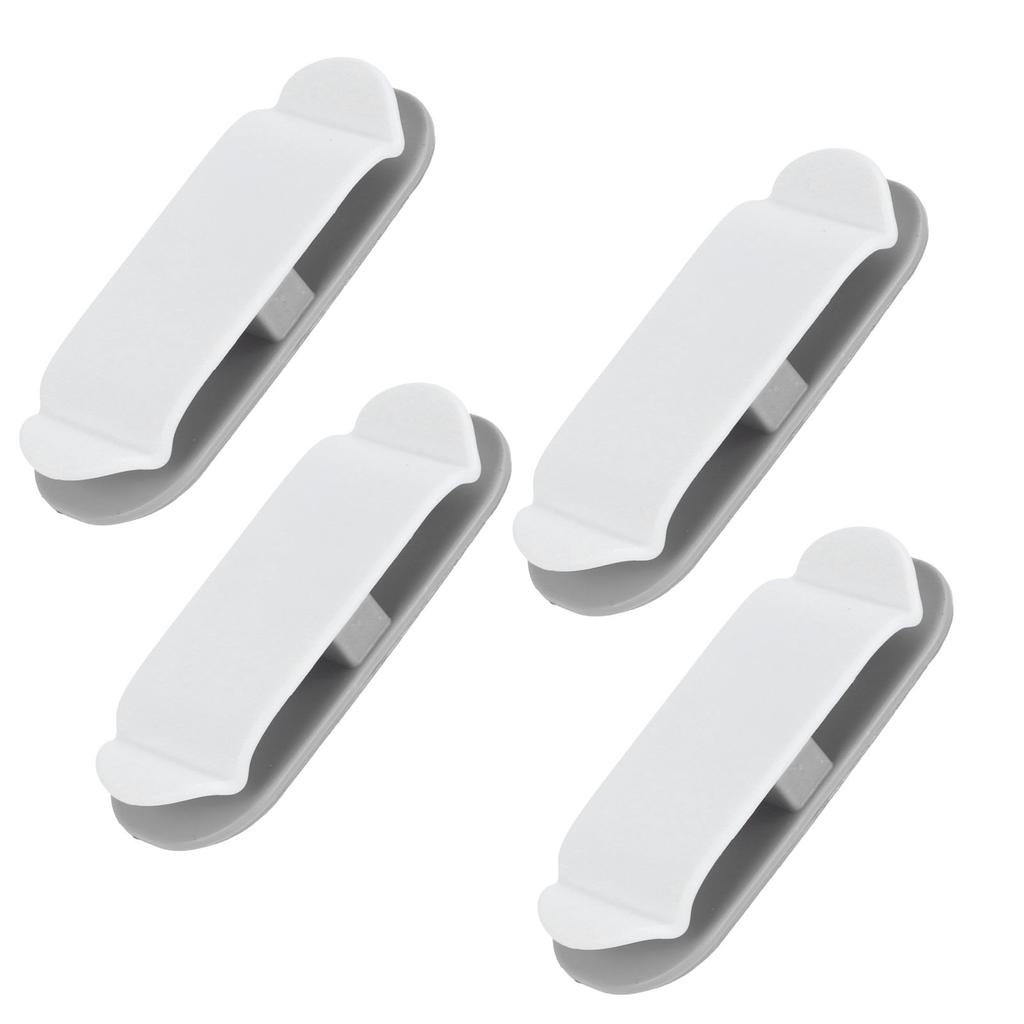 4Pcs Cable Holder Clips Multifunction Data Line Wire Wrapper Organizer for Home Office