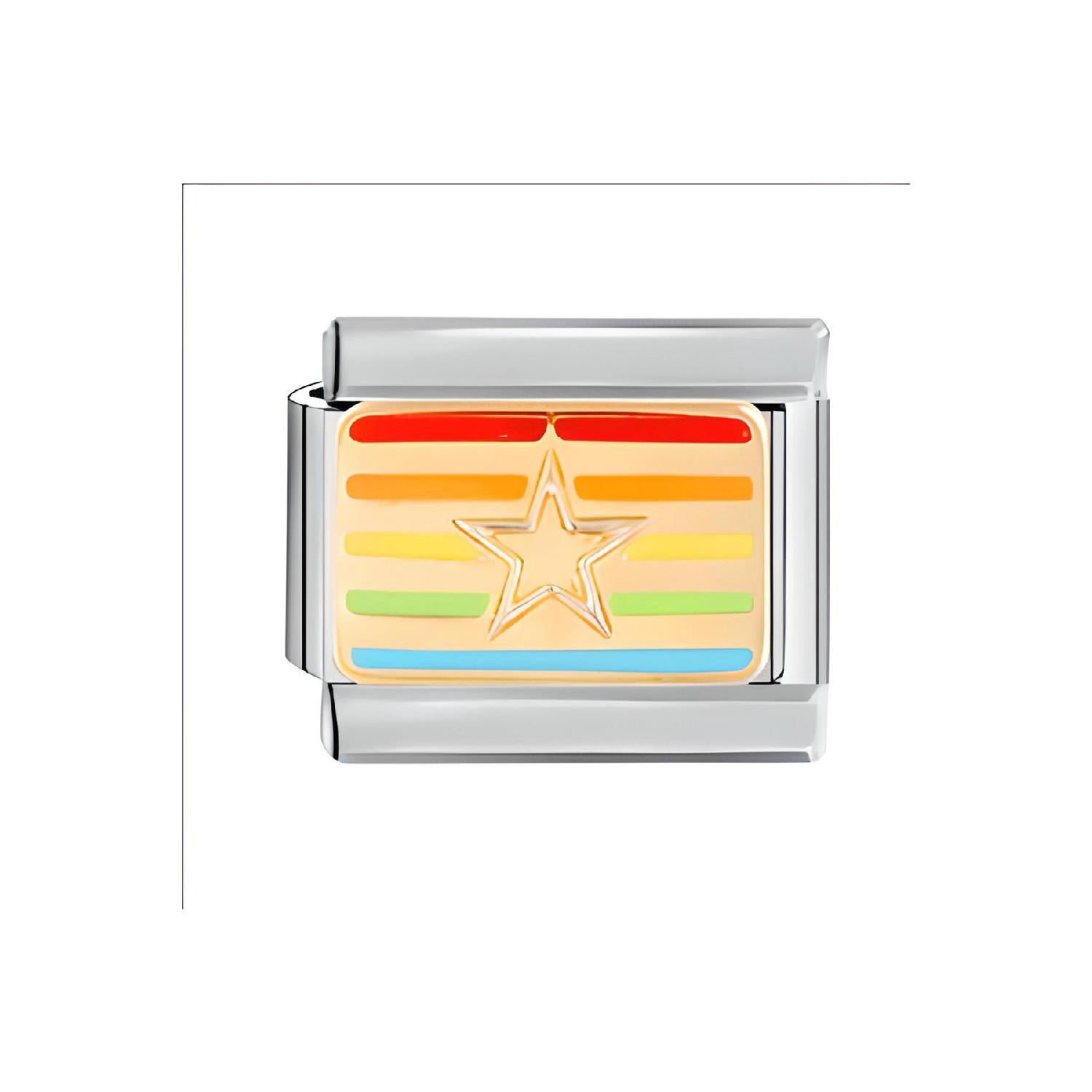 

Стальной унисекс итальянский браслет-подвеска 9 mm