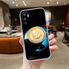 NH16 Coffee Time Transparent Phone Case for Motorola Moto G40 G04 G05 One Ace Action  Fusion + Plus Hyper Macro Vision Zoom