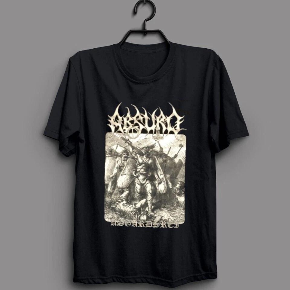 New Absurd German Music Band Heavy-duty Cotton T-shirt Unisex Summer New Men's and Women's Retro Fashion T-shirt