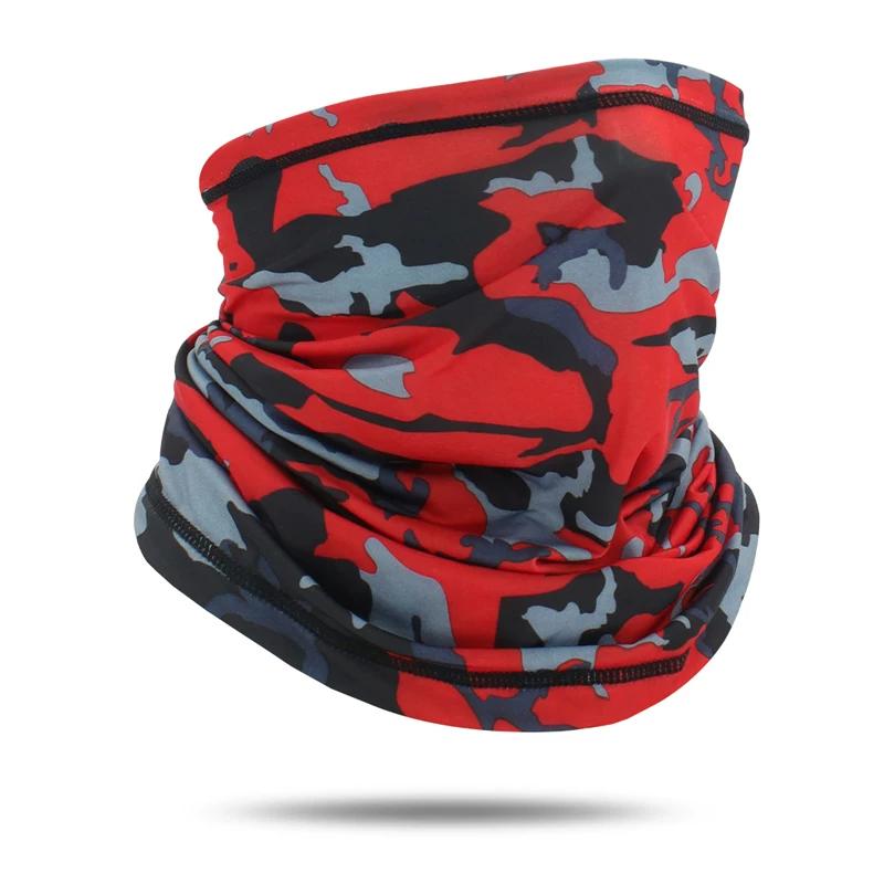 Outdoor Sun Protection Mask, Ice Silk Scarf, Men's Neck Gaiter, Women's Neck Scarf, Summer Thin Style, Cycling Bicycle Neck Protector