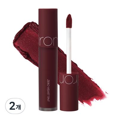 Rom& Zero Velvet Tint, Nie. 21 Villain Best, 5,5g, 2 szt.