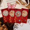 Vintage Colorful Butterfly Bookmark Metal With Chain Bronzing Bookmark Stationery Pendant Decorative Chain Bookmark Student Gift