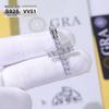 Fine Jewelry Moissanite Cross Pendant 925 Sterling Silver Hip Hop Shiny VVS Diamond Charm Necklace for Men No Fade