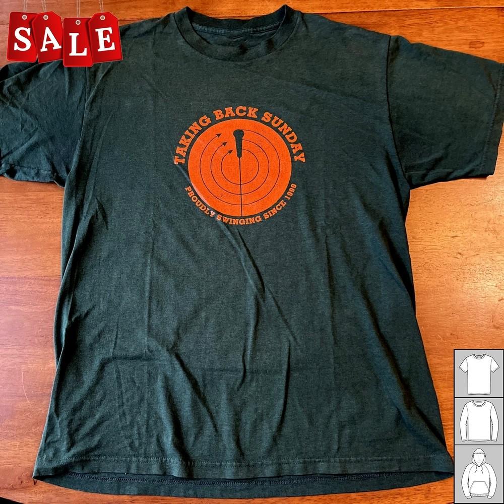 Hot Taking Back Sunday Proudly Swinging Gift For Fans Unisex S5XL Shirt TH829 Unisex T-Shirt M