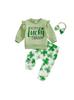 Girls' Clover Hoodie & Pants Set