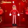 New Christmas Decorations Christmas Elves Long Legs Christmas Ornament Rainbow Seated Christmas Bookshelf