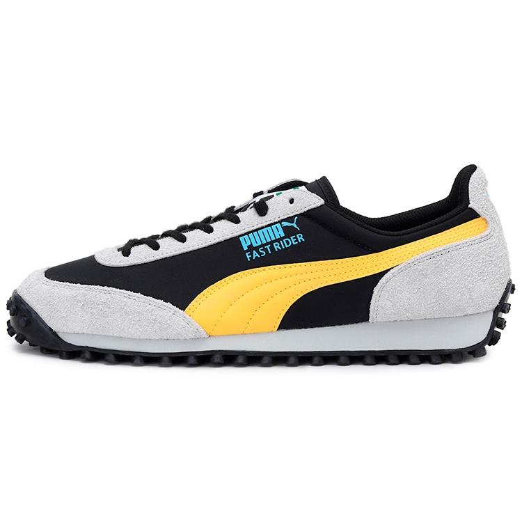 PUMA Fast Rider Fury - Black Yellow Men s 371602-01 EU 36