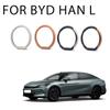 Interior Accessories Car Steering Wheel Cover For BYD Han EV- Anti-slip Sweat-absorbing Perforated Breathable Interior Accessory