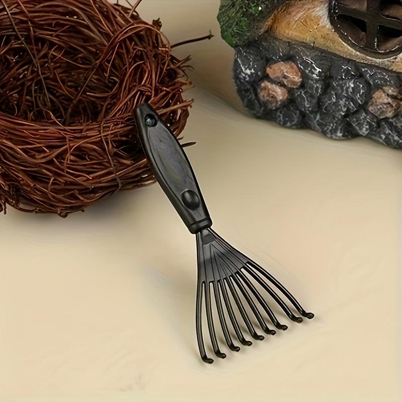 [Hair Brush Cleaner] 1pc Plastic Mini Hair Brush Cleaner with Ergonomic Handle - Detangling & Hair Removal Tool for Long Hair,Durable Plastic Bristles