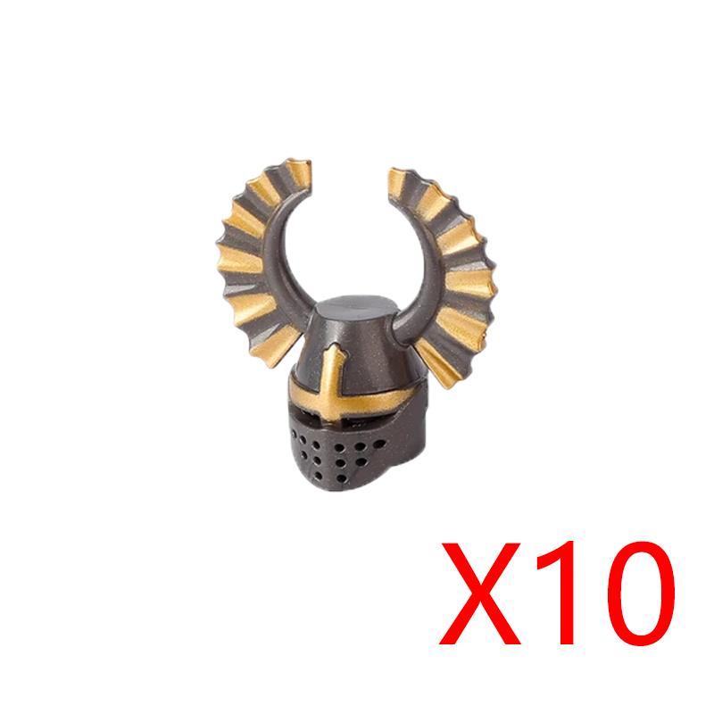 Military Medieval Building Blocks Solider Figures Weapons Crusader Spartan Knights Accessories Warrior Sword Helmet Tomahawk Toy