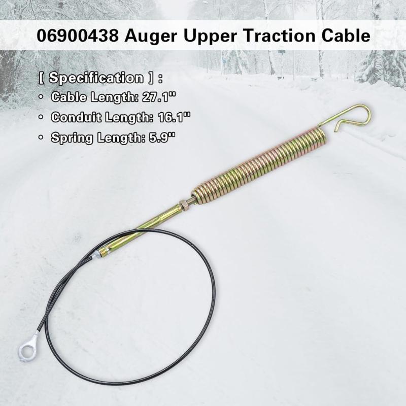 Stainless Steel Conveyor Auger Cable Replacement for 920326 920327 920402 920403 920404 Snow Blower Upper Tractor