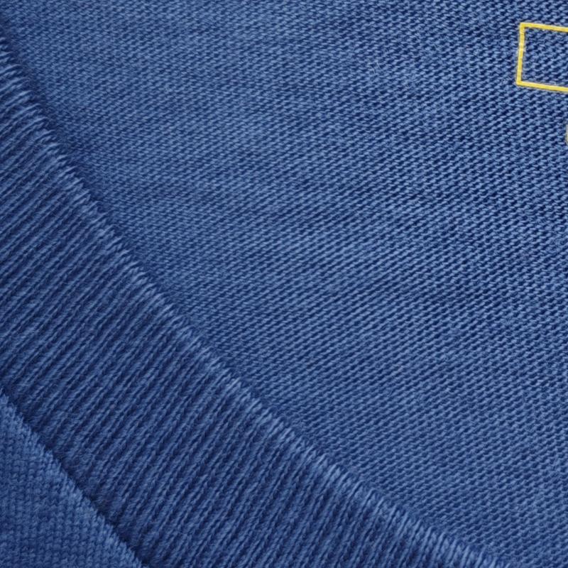 Polo Ralph Lauren Logo Letter Print Crew Neck Short Sleeve T-Shirt Men Tops Blue 710800998-001