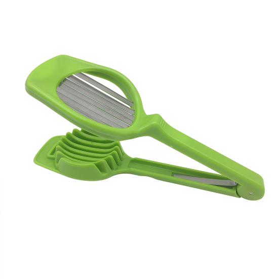 Egg Slicer Stainless Steel Blades Even Slices Cubes Wedges Easy to Clean Dishwasher Safe Multifunctional Vegetable Cutter Kitchen Tool