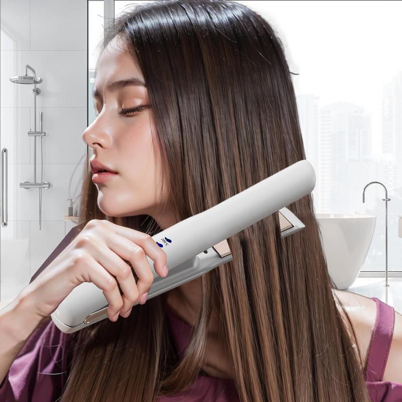 wireless rechargeable Splint Hair Straightener Tool Long Lasting Styling Portable USB splint for curling and straightening hair