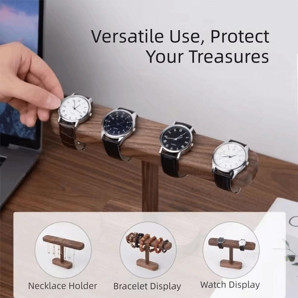 Wooden Watch Bracket Home Decoration Watch Storage Rack Luxury Watch Display Holder Counter Shows