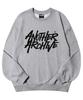 ANOTHER ARCHIVE Graffiti Oversized Sweatshirt_Gray