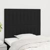VidaXL Headboard Bedroom Furniture Bed Accessories Single Bed Heads Interior Bed Frame Heads Black 80x5x118/128 3116546