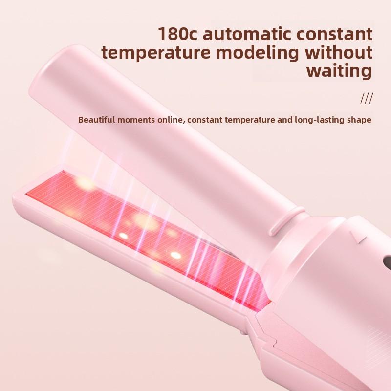 Portable Straight Roll with Cable Dual-purpose Hair Straightener Usb Plug-in Small Lazy Straight Hair Electric Splint Multi-functional Small Roll