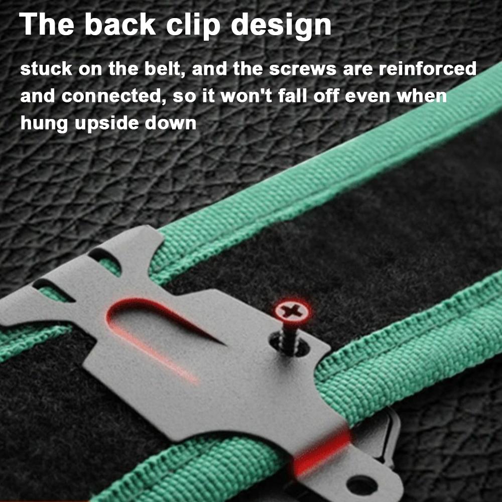 Multi Functional Tools Storage Waist Belt Plumber Carpentry Electrician Tools QuickAccess Waist Belt Tools Holster