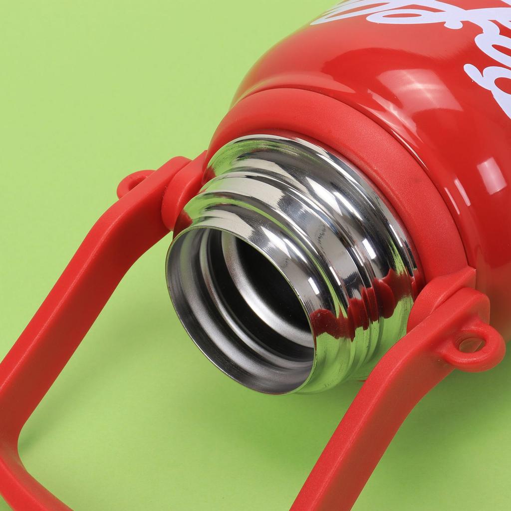 Water Bottle Portable Cola Pot 101 Stainless Steel Thermos Cup Large Capacity Sports Kettle with Rope Bouncing Pot